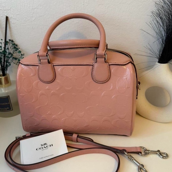 Coach Blush Pink Satchel Bag - Picture 2 of 7
